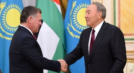 Kazakhstan Awards Jordanian King For Anti-Nuclear Efforts, Lauds Role To End Syria Conflict