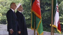 Iran, Afghanistan Presidents Discuss Trade & Drug Trafficking