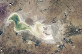 Iranian Officials Try To Save Drying Lake Urmia