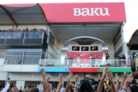 Formula 1 Azerbaijan Grand Prix Preparations Underway In Baku