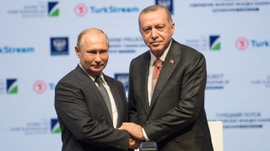 Putin, Erdogan Launch Offshore Section Of TurkStream Gas Pipeline