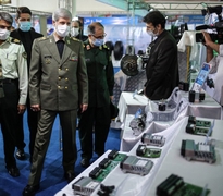 Iran Showcases Domestically Manufactured Industrial Parts At Defense Exhibition