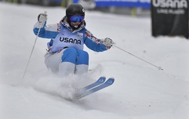 Russia Wins First Gold Medal in Freestyle Dual Mogul