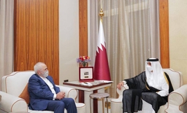 Iranian, Qatari Top Diplomats Discuss Regional Peace