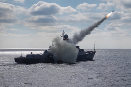 Russia, Kazakhstan Hold Joint Naval Drills in Caspian Sea