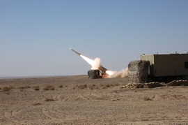 Iran Test-Fires Domestic Missile System