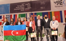 Azerbaijan’s Female Grandmasters Win European Championship Bronze