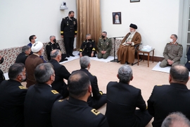 Iranian Leader Calls for Stronger Navy Presence in Open Seas