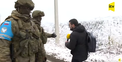 Russian Peacekeepers in Karabakh Region Attempt to Block Azerbaijani Journalists on Lachin Highway