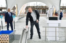 President Aliyev Launches Several Infrastructure Projects in Aghdam