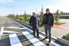President Aliyev Tours Aghdam amid Ongoing Reconstruction