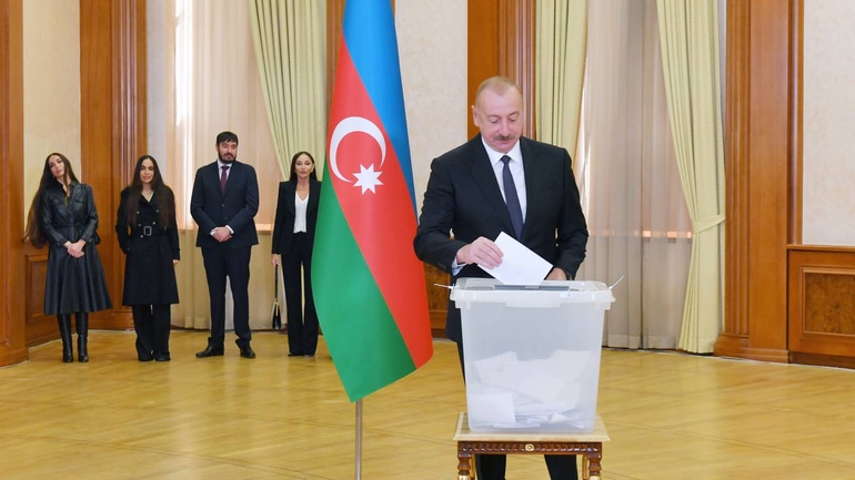 Initial Results Confirm President Aliyev’s Landslide Victory in Snap Elections