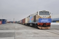 Azerbaijani, Kazakh Presidents Watch China-Azerbaijan Container Train Arrival