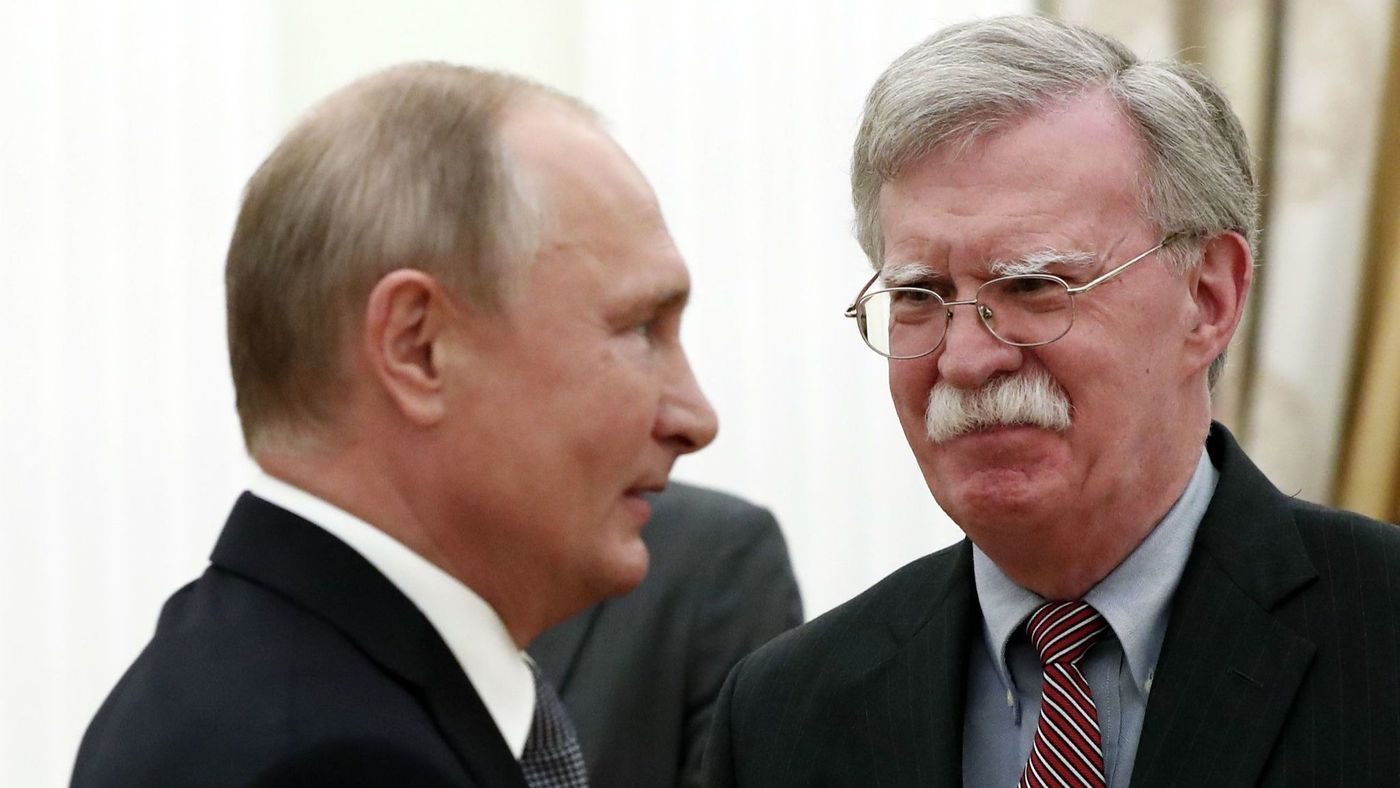 John Bolton Visits Russia, Threatens To Pull Out Of Nuclear Weapons Treaty - Caspian News1400 x 788