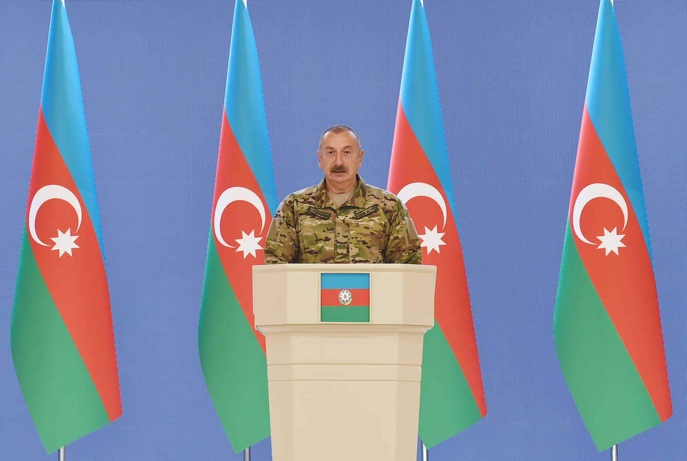 President Aliyev Calls on Russia to Refrain from Arming Armenia - Caspian  News